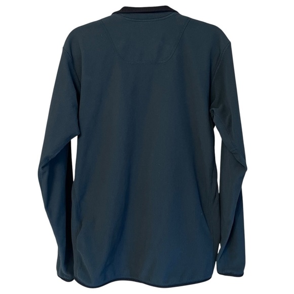 Arc’teryx Polartec 1/4 Zip Fleece Pullover Mid Layer Sweatshirt Blue Medium - Picture 5 of 7